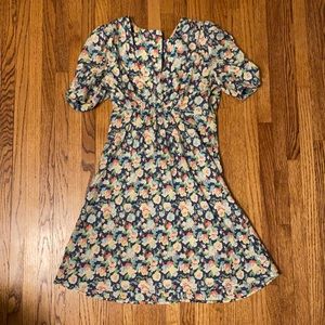 Kate Moss x Topshop Floral Dress